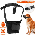 Pet Dog Muzzle Mask Adjustable Dog Mouth Cover