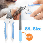 Pet Nail Toe Stainless Steel Trimmer with Nail File