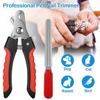 Pet Nail Trimmer  with Safety Guard to Avoid Over-Cutting Nails
