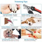 Pet Nail Trimmer  with Safety Guard to Avoid Over-Cutting Nails