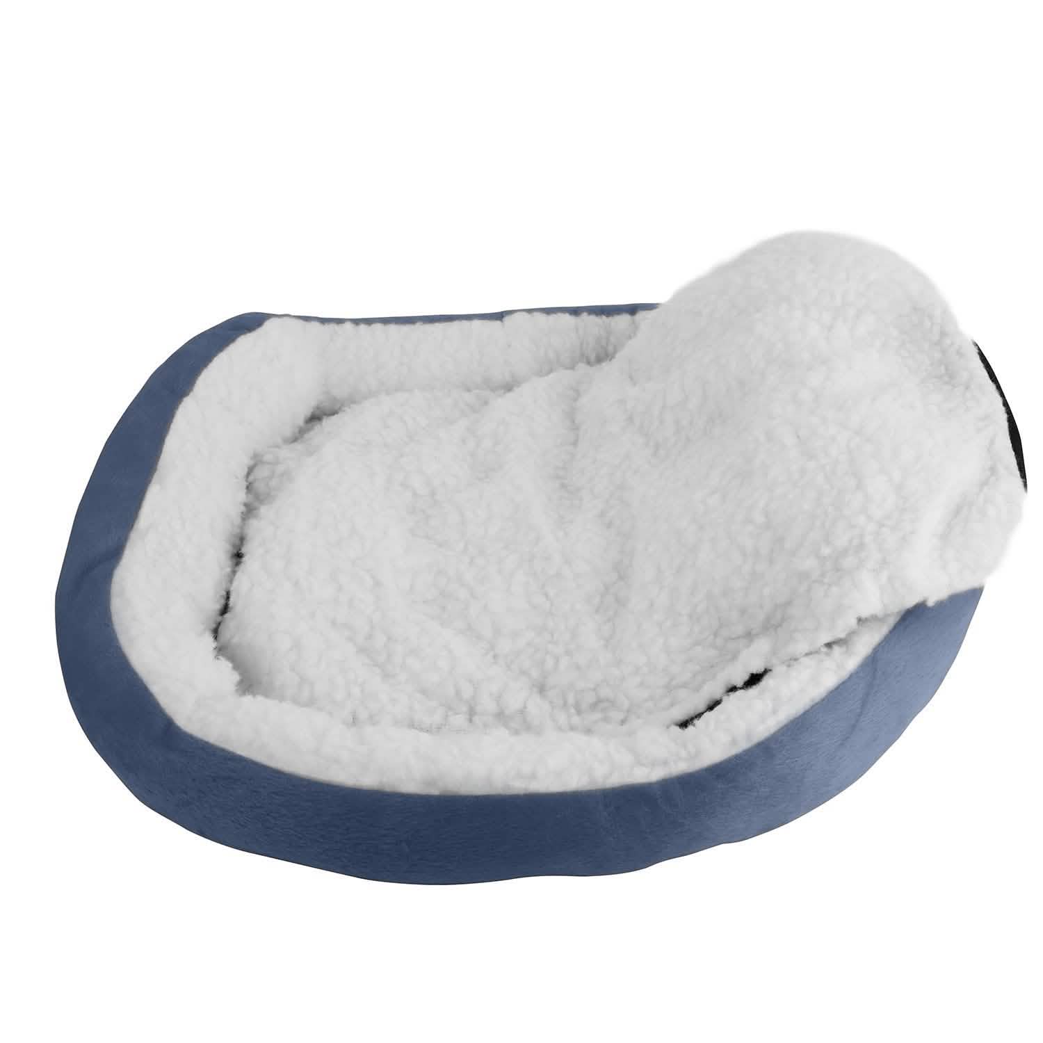 Pet Puppy Cat Soft Warm Fleece Bed
