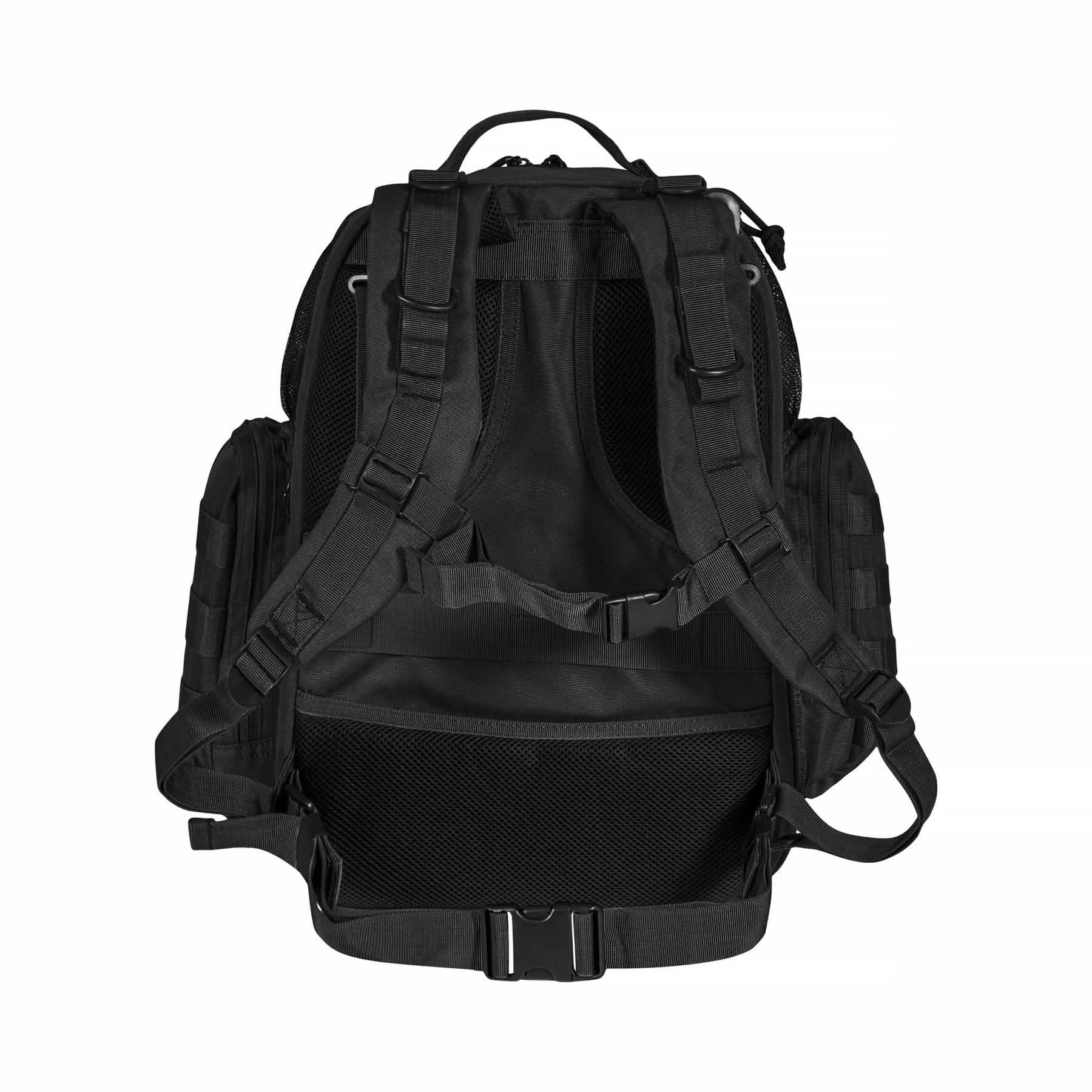 Phil & Jack Dad Diaper Bag Backpack, Baby Diaper Bag with Changing Station, Tactical Military Style, Womens Mens Diaper Bag (Black)