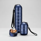 Pill Organizer Portable Case Travel Friendly Design