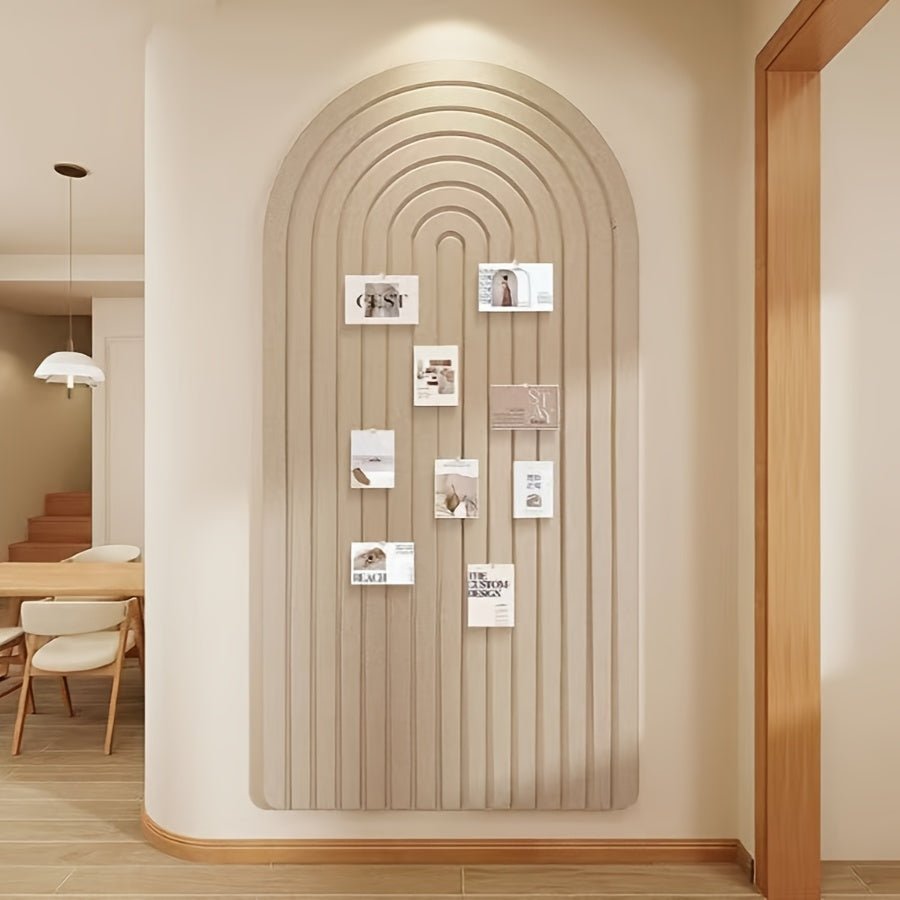 Decorative Wall Organizer Board - Curved Felt Design