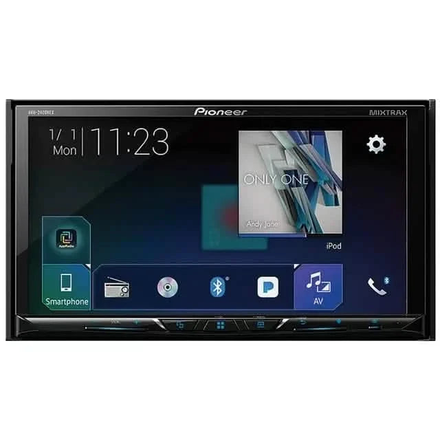 Pioneer AVH-2400NEX 7" Double-DIN In-Dash NEX DVD Receiver With Motorized Display, Bluetooth, Apple Carplay, Android Auto & SiriusXM Ready  (Refurbished)