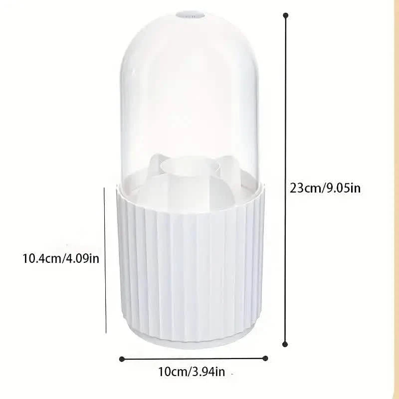 Plastic Makeup Brush Storage Box