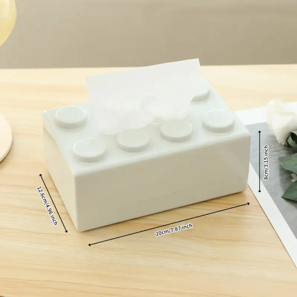 Building Blocks Tissue Box Cover
