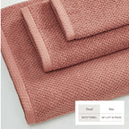Cotton Textured Bath Towel Set - Acacia Collection
