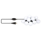 Plug-in Globe String Light Warm White Fairy Light Bulbs