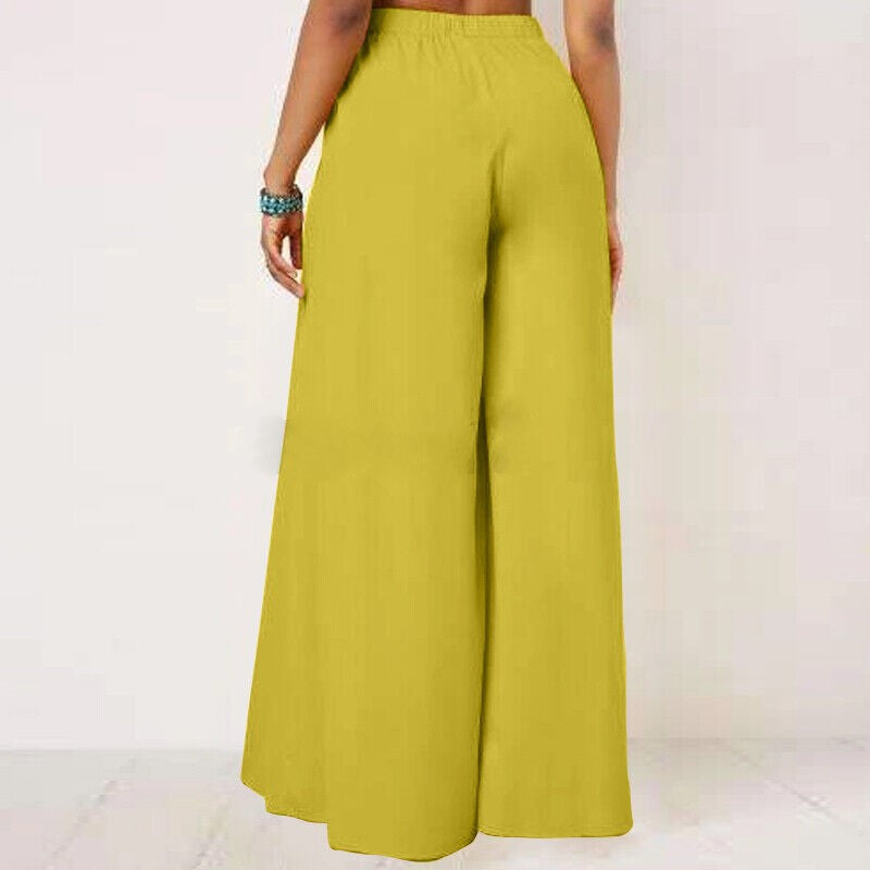 Plus Size Flowy Palazzo Pants
