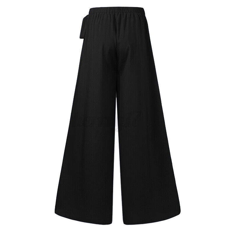 Plus Size Flowy Palazzo Pants