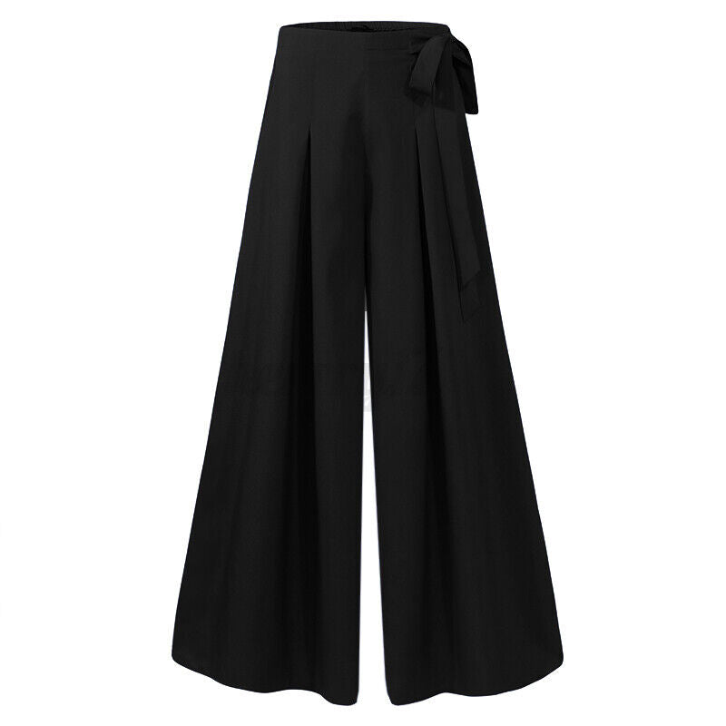 Plus Size Flowy Palazzo Pants