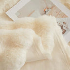 Luxurious Faux Fur Sofa Blanket for Warm Comfort