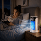 POLARBREEZE – Portable evaporative air cooler with fan and humidification