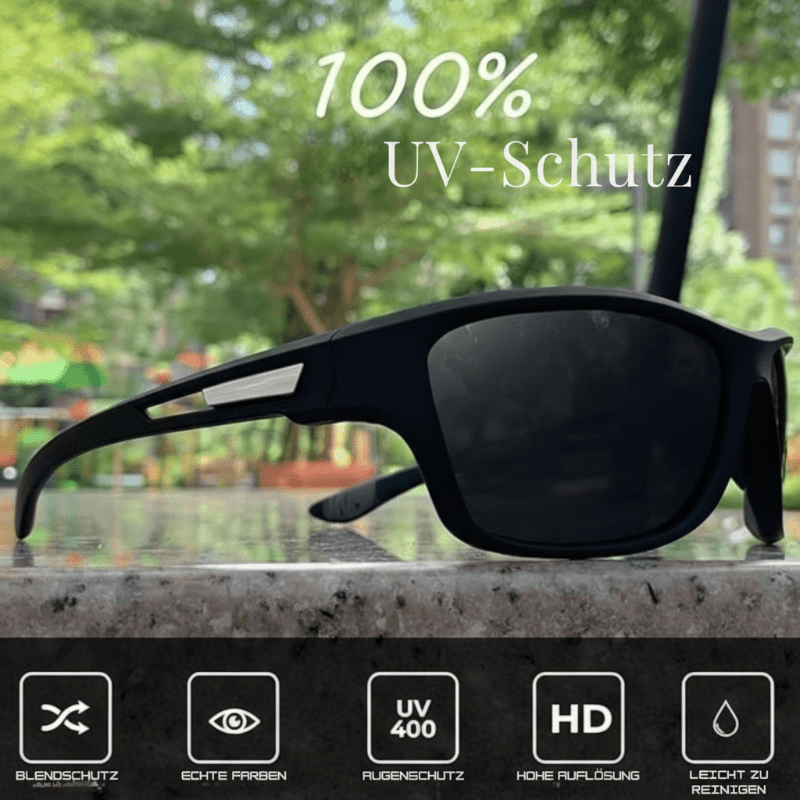 POLARSPORTX Pro: Polarized sunglasses, UV400 protection for active days