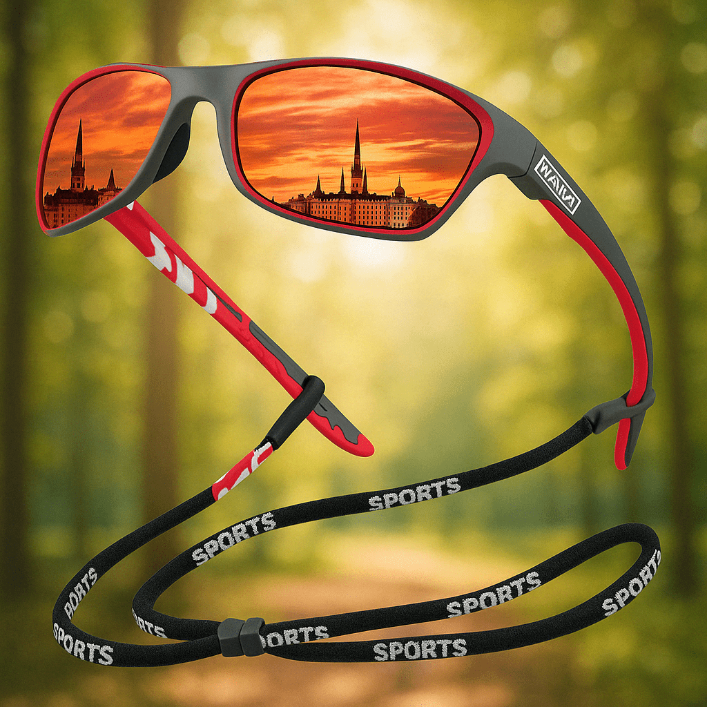 POLARSPORTX Pro: Polarized sunglasses, UV400 protection for active days