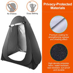 Pop Up Privacy Foldable Tent with Carry Bag