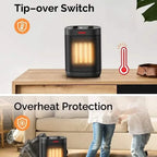 Portable 1500W/900W PTC Ceramic Space Heater