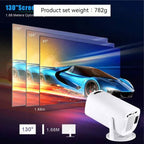 Portable 4K Mini Projector 180° Rotation