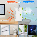 Portable Air Conditioner Fan Evaporative Humidifier 3 Speed Spray