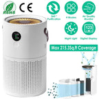 Portable Anio Air Purifier Electronic Air Sterilization with 4 Modes Night Light