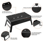 Portable Barbecue Grill Foldable Charcoal