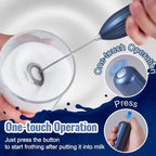 Portable Battery Operated Powerful Handheld Milk Frother