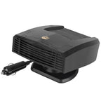 Portable Car Heater Heating Fan 2-in-1 Defroster Defogger Demister Windshield Heater
