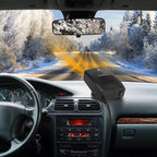 Portable Car Heater Heating Fan 2-in-1 Defroster Defogger Demister Windshield Heater
