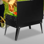 Portable Charcoal Grill Foldable BBQ Suitcase