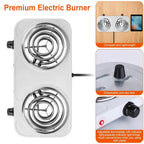 Portable Coil Heating Hot Plate Stove Countertop