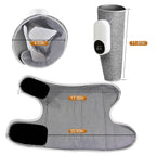 Portable Cordless Rechargeable Air Leg Compression Massage Adjustable Wrap with 3 Modes Intensities Heating Function