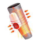 Portable Cordless Rechargeable Air Leg Compression Massage Adjustable Wrap with 3 Modes Intensities Heating Function