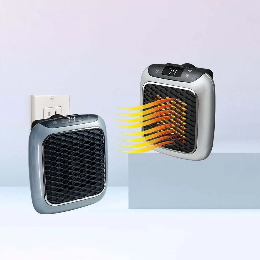 Compact Electric Heater - Rapid Warmth, Silent, Secure, Eco-Friendly