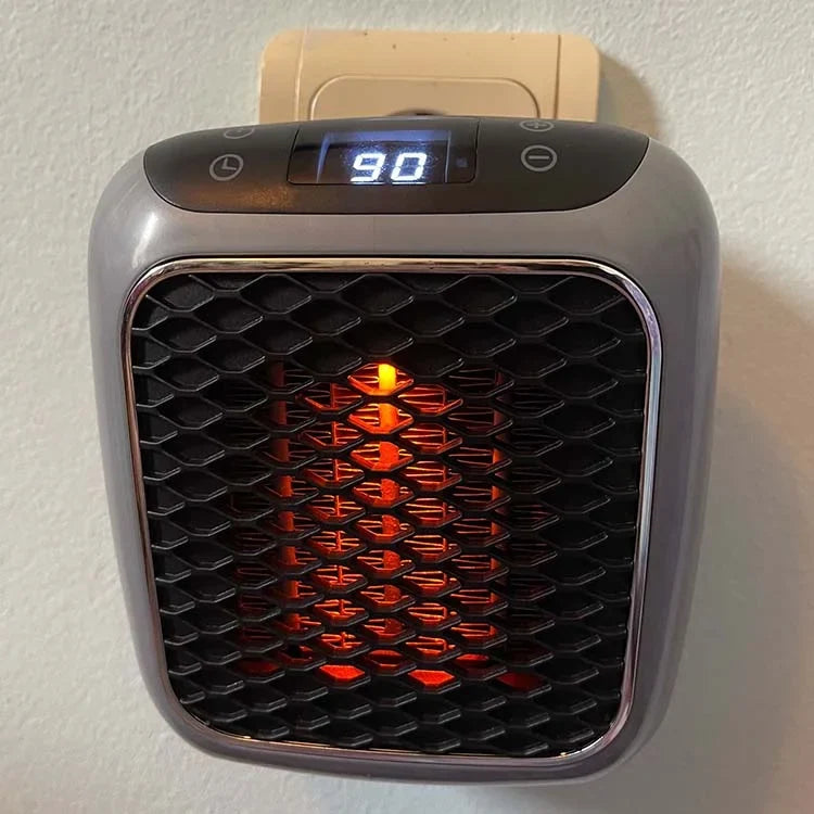 Compact Electric Heater - Rapid Warmth, Silent, Secure, Eco-Friendly
