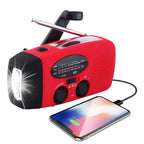 Emergency Crank Radio with Weather Alerts & Power Bank