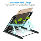 Portable Foldable Laptop Stand with Adjustable Angles