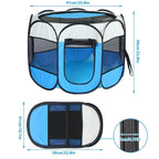 Portable Foldable Pet Playpen For Dogs Cats Other Pets