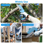 Portable Handheld Cordless Small Chain Saw Battery Powered