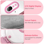 Portable Heating Pad For Cramps Fast Heating with 3 Heat Levels and 3 Massage Modes
