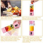 Portable Juicer Blender USB Rechargeable