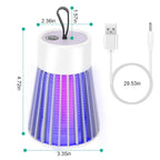 Portable LED Electric Bug Zapper Mosquito Insect Killer Lamp
