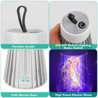 Portable LED Electric Bug Zapper Mosquito Insect Killer Lamp