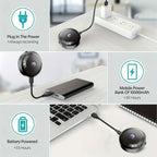 Portable Mini Wireless WiFi Camera, Indoor/Outdoor Surveillance Security Hidden Nanny Cam with Night Vision