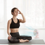 Portable Quiet Rechargeable Clip-On Fan