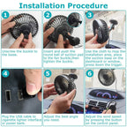 Portable Rotatable Car Cooling Fan