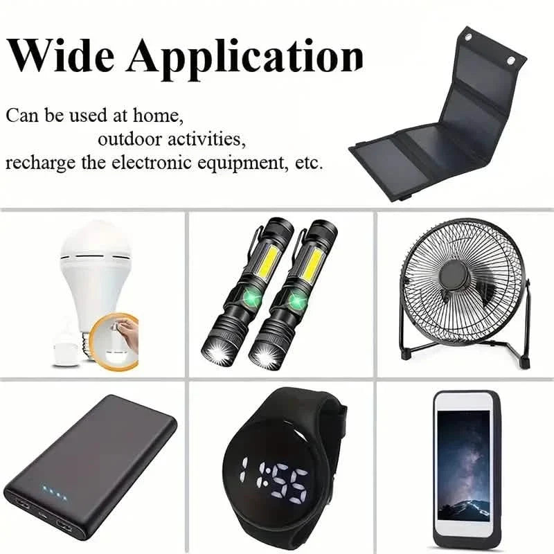 Portable USB Foldable Solar Panels