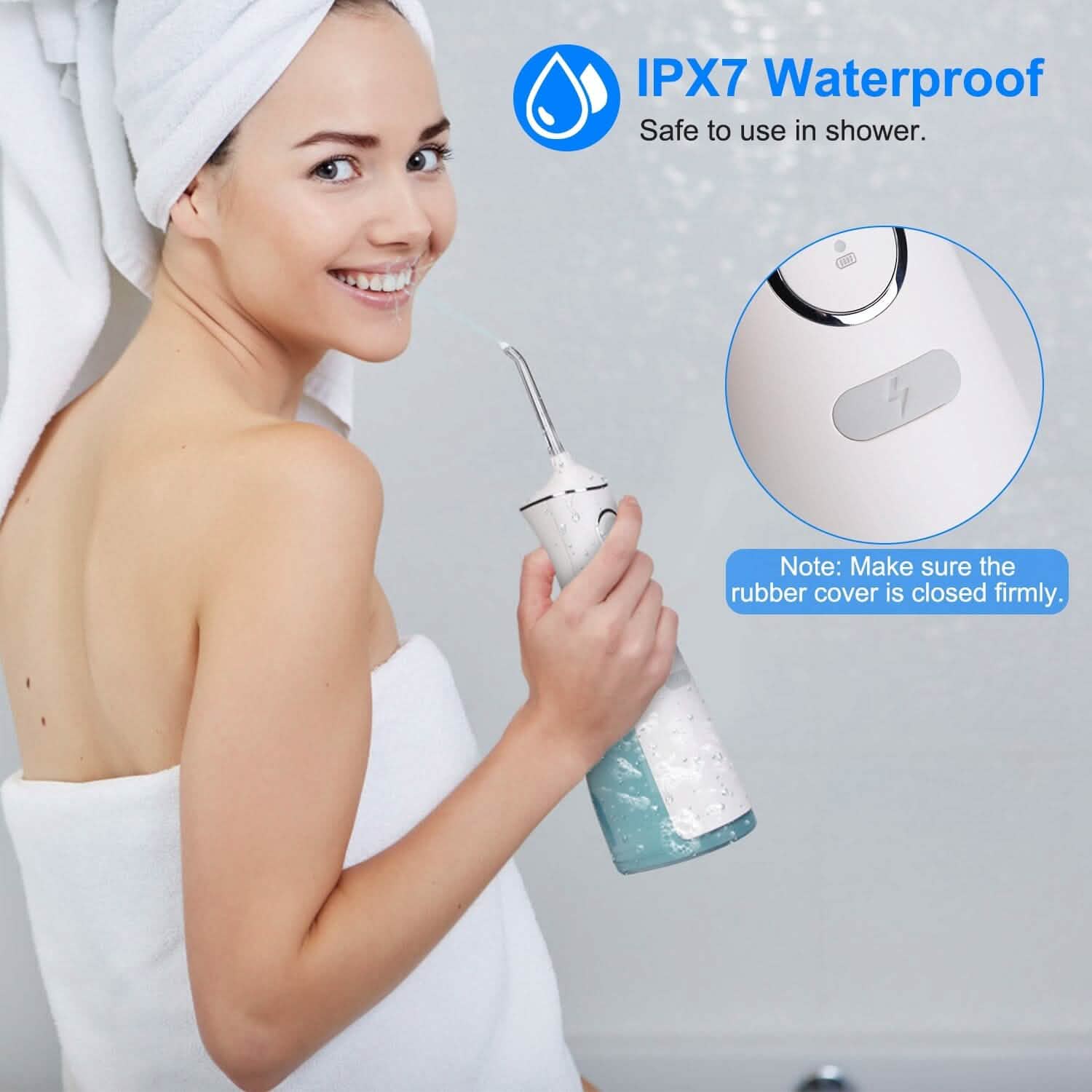 Portable Water Dental Flosser