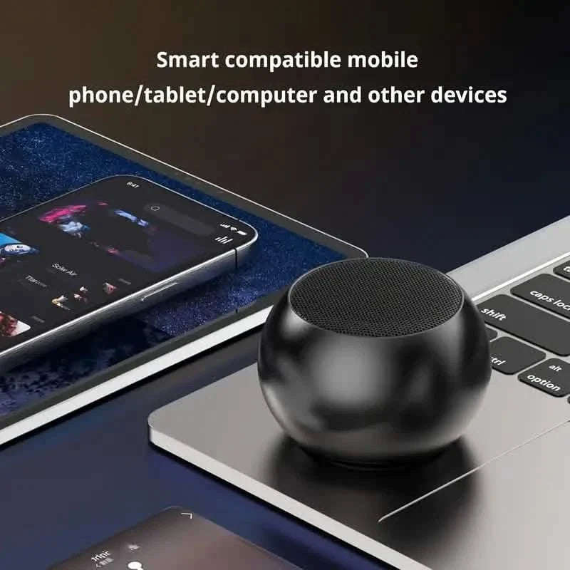 Portable Wireless Mini Speaker with Built-in Microphone and Hands-Free Calling