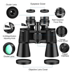 Portable Zoom Binoculars with FMC Lens